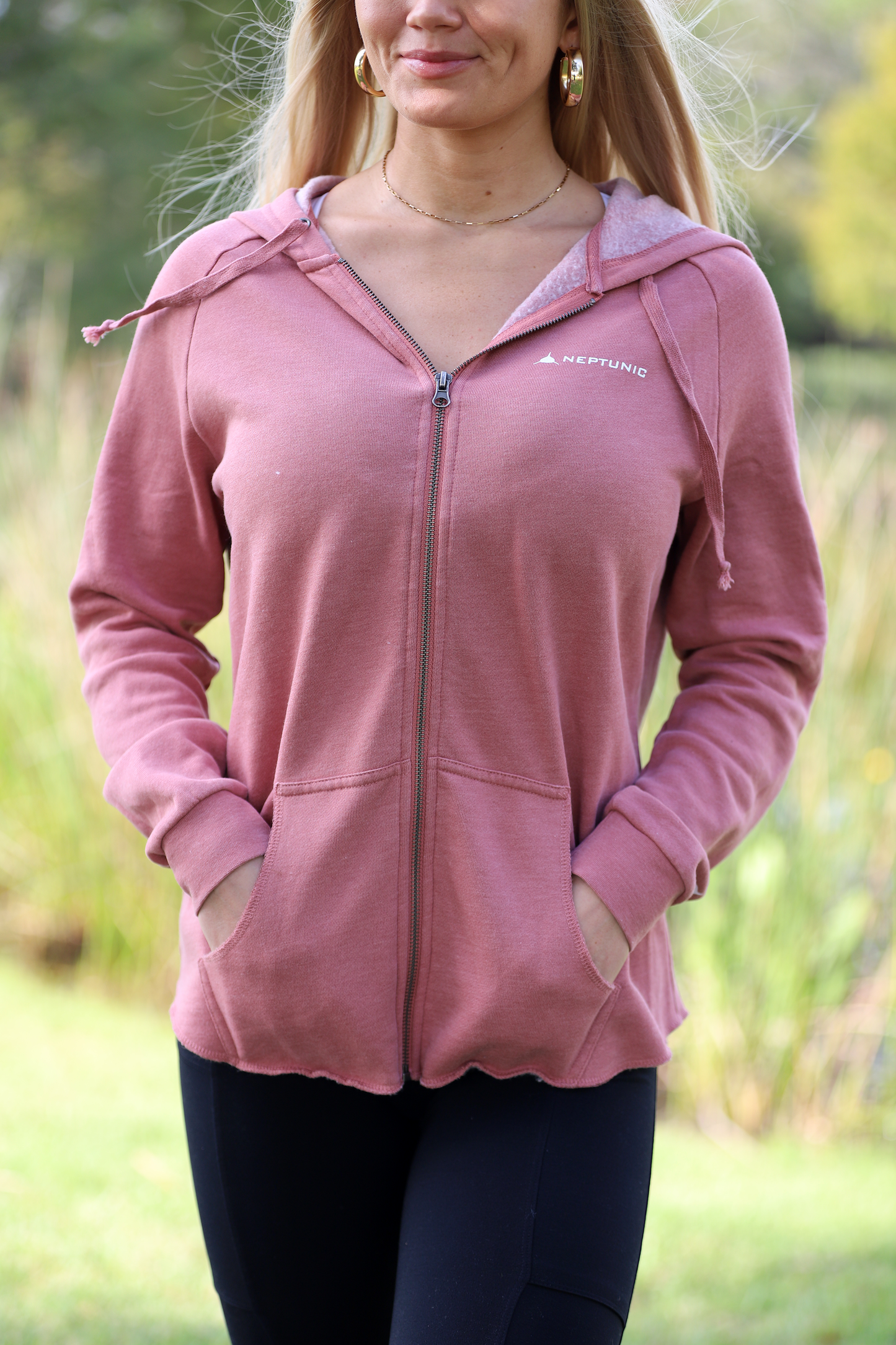 Women's California Wave Wash Zip Hood