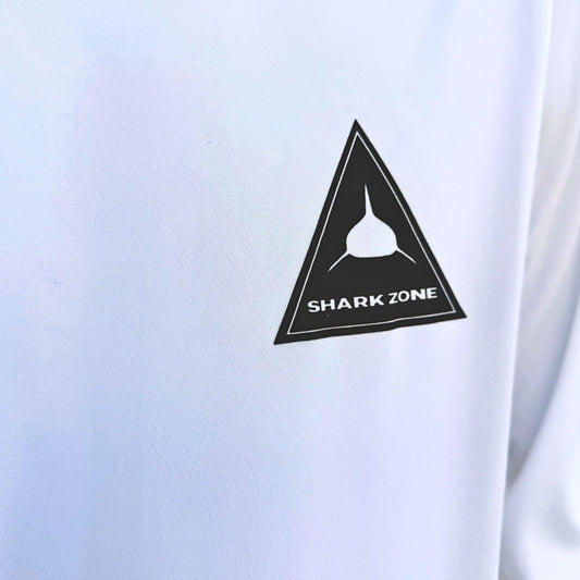 Neptunic Men’s White UPF Shark Zone Tee