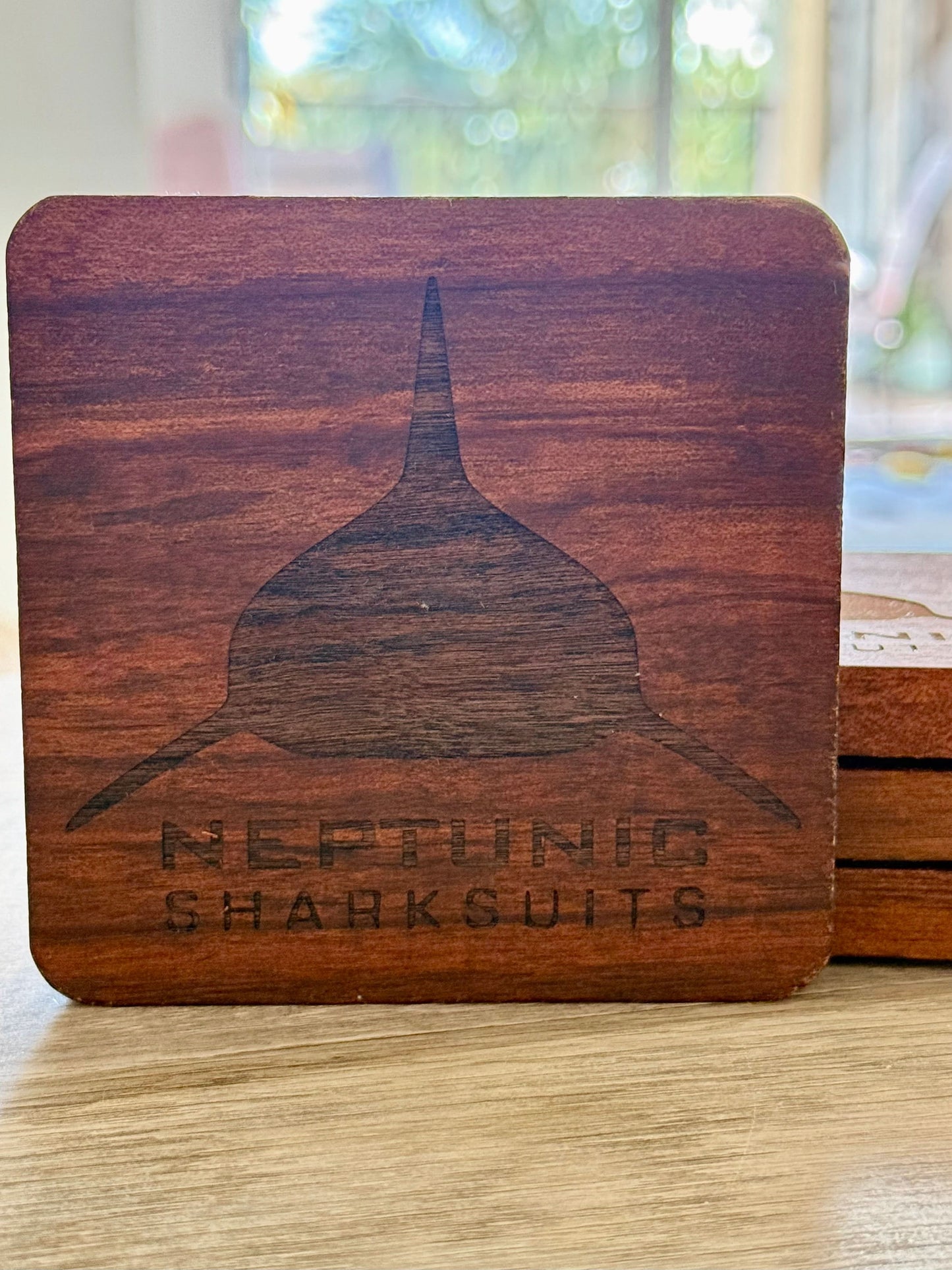 Limited Edition: Neptunic Wooden Coasters (4)