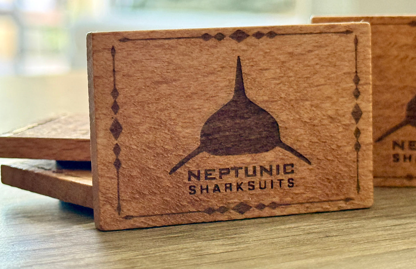 Neptunic Limited Edition Wooden Magnet