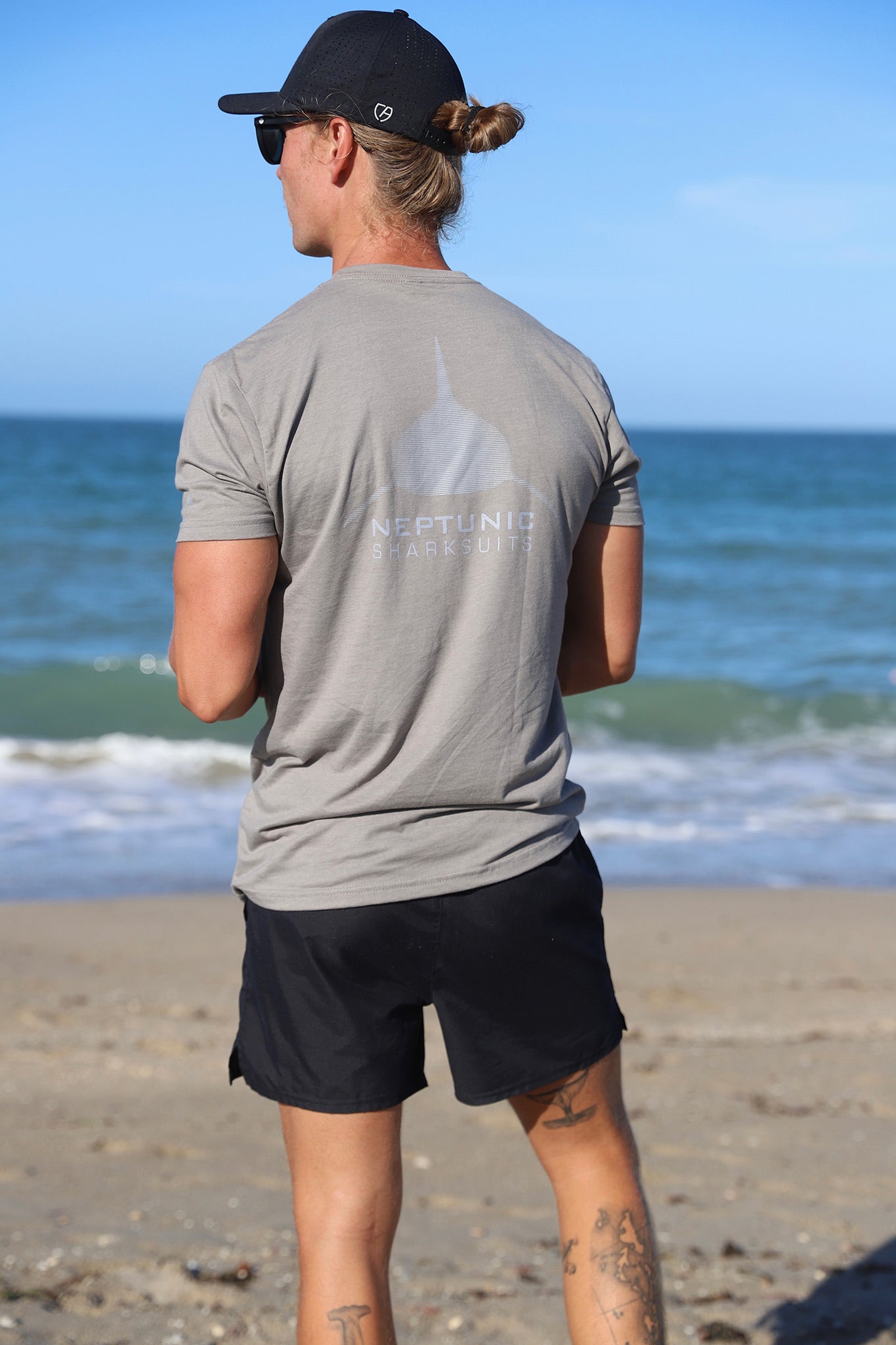 Neptunic Men’s Classic Grey Fader Tee