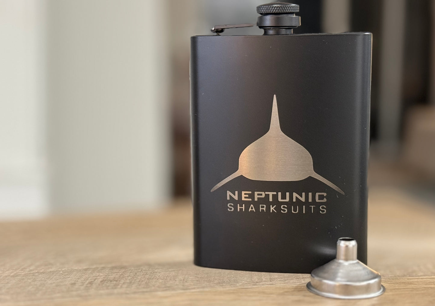 Limited Edition Neptunic Shark Flask