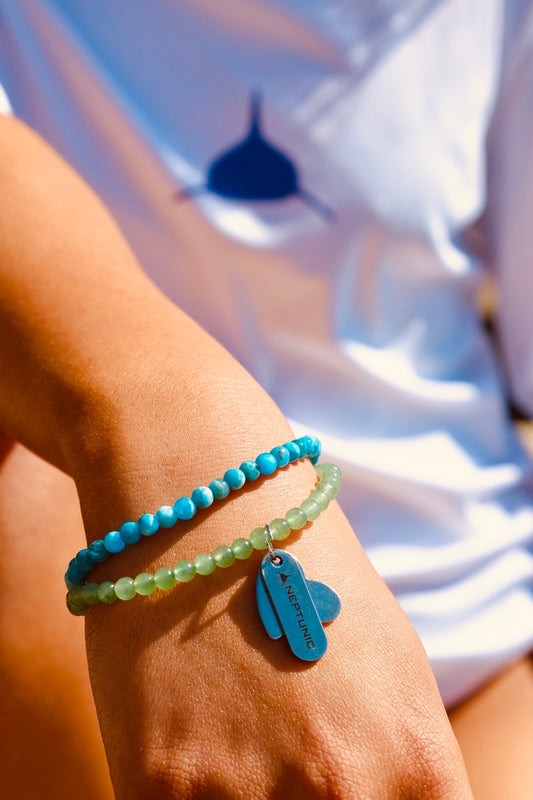 Neptunic Blue Apatite Bracelet