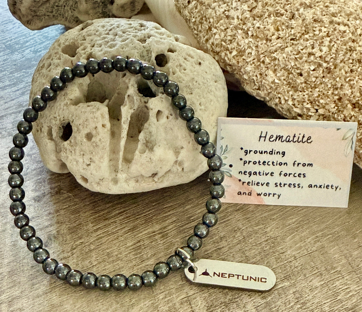 Neptunic Hematite Bracelet