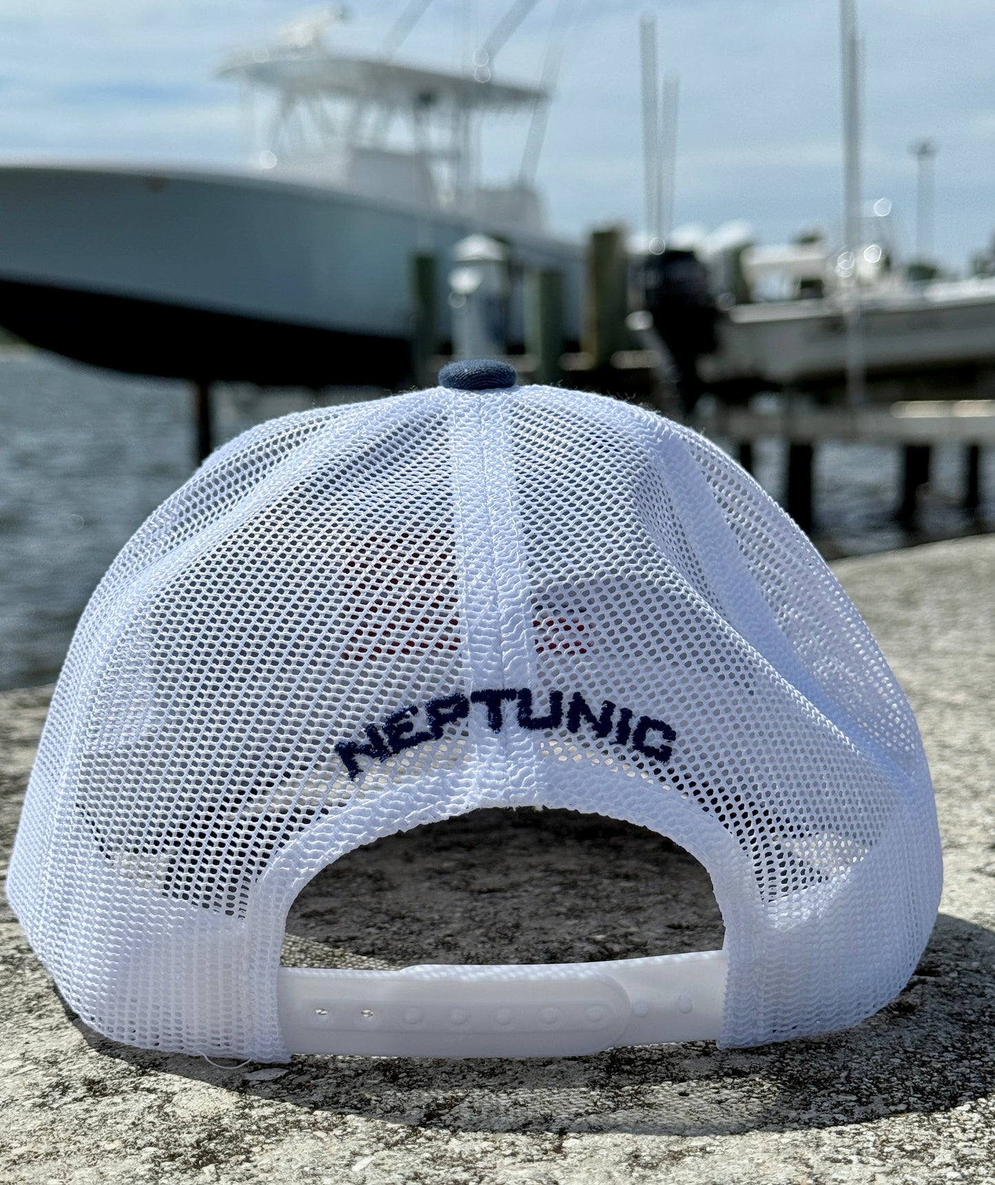 Sharks & Stripes Hat Gray/Navy