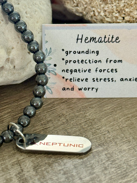 Neptunic Hematite Bracelet