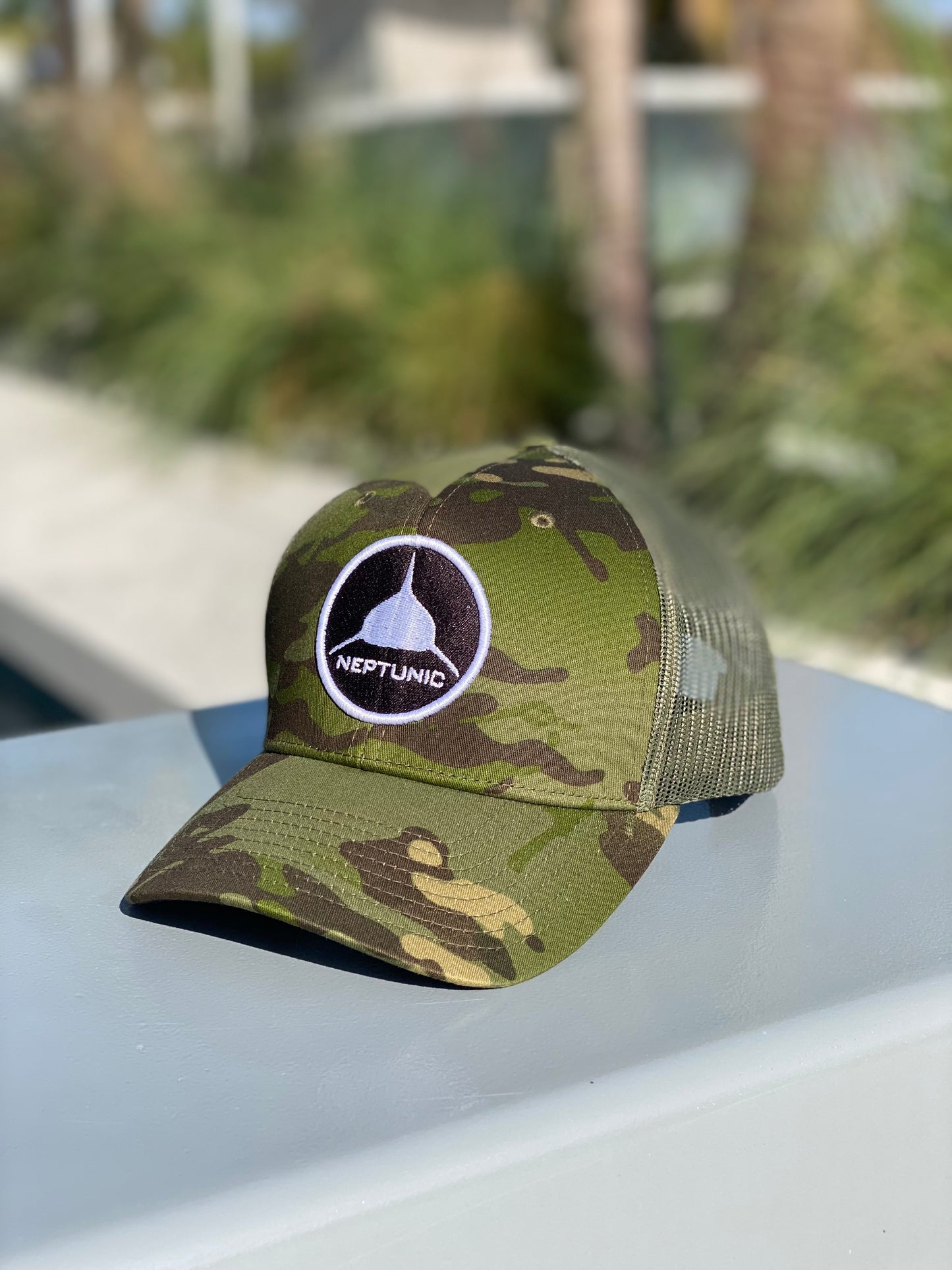 Neptunic Camo Patch Hat