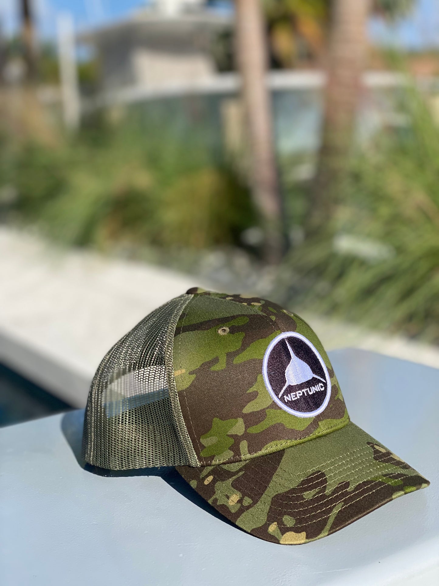 Neptunic Camo Patch Hat