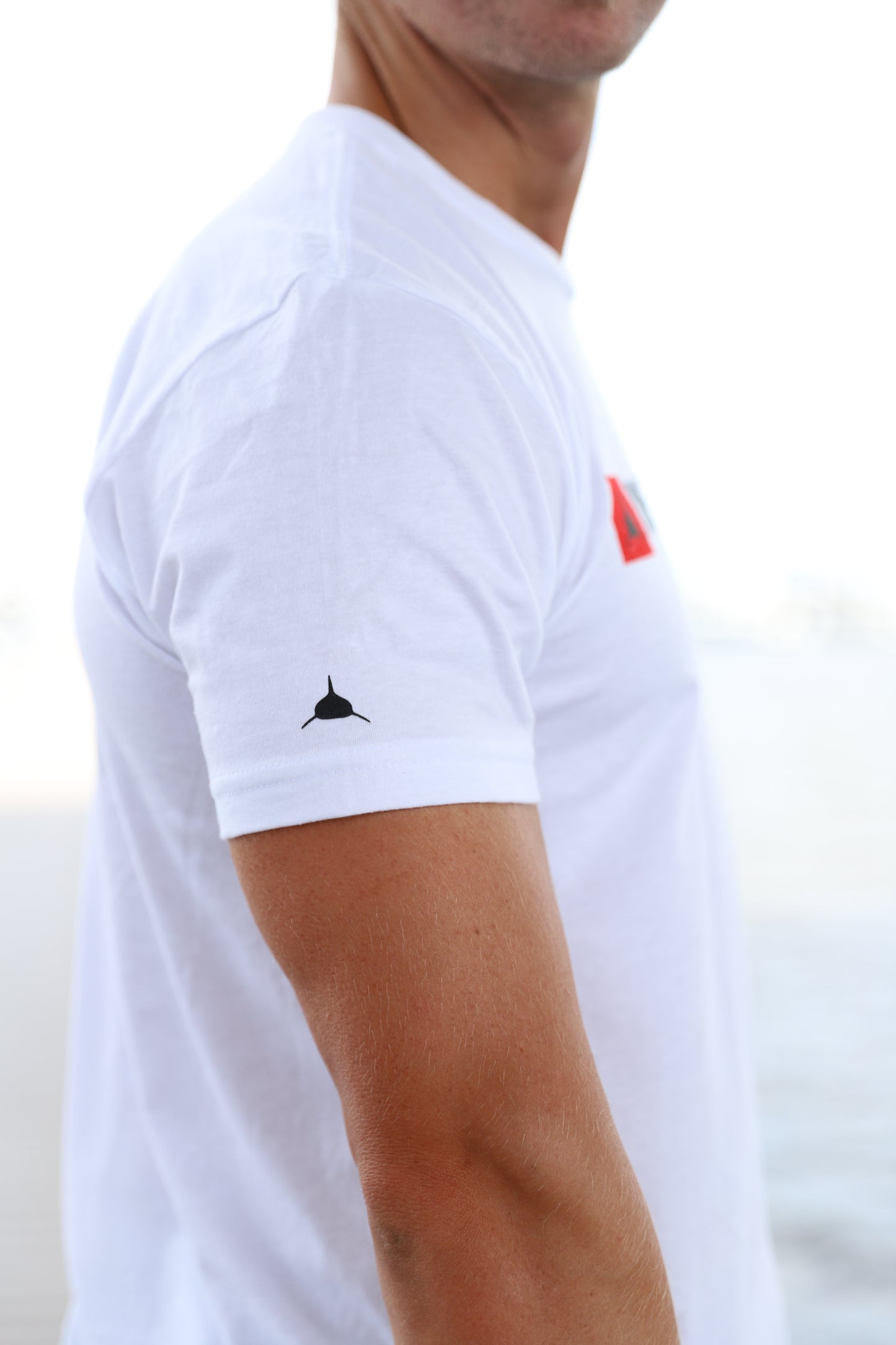 Neptunic Mens White or Gray LOCKUP SS TEE