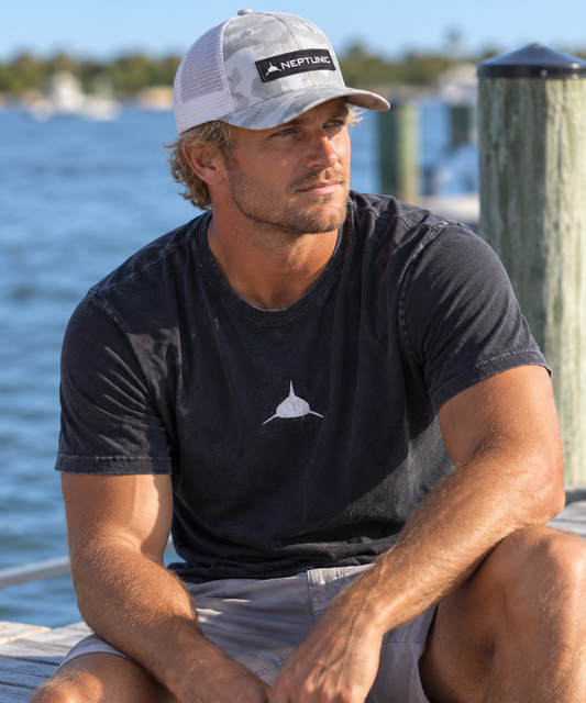 Neptunic Gray Camo Hat