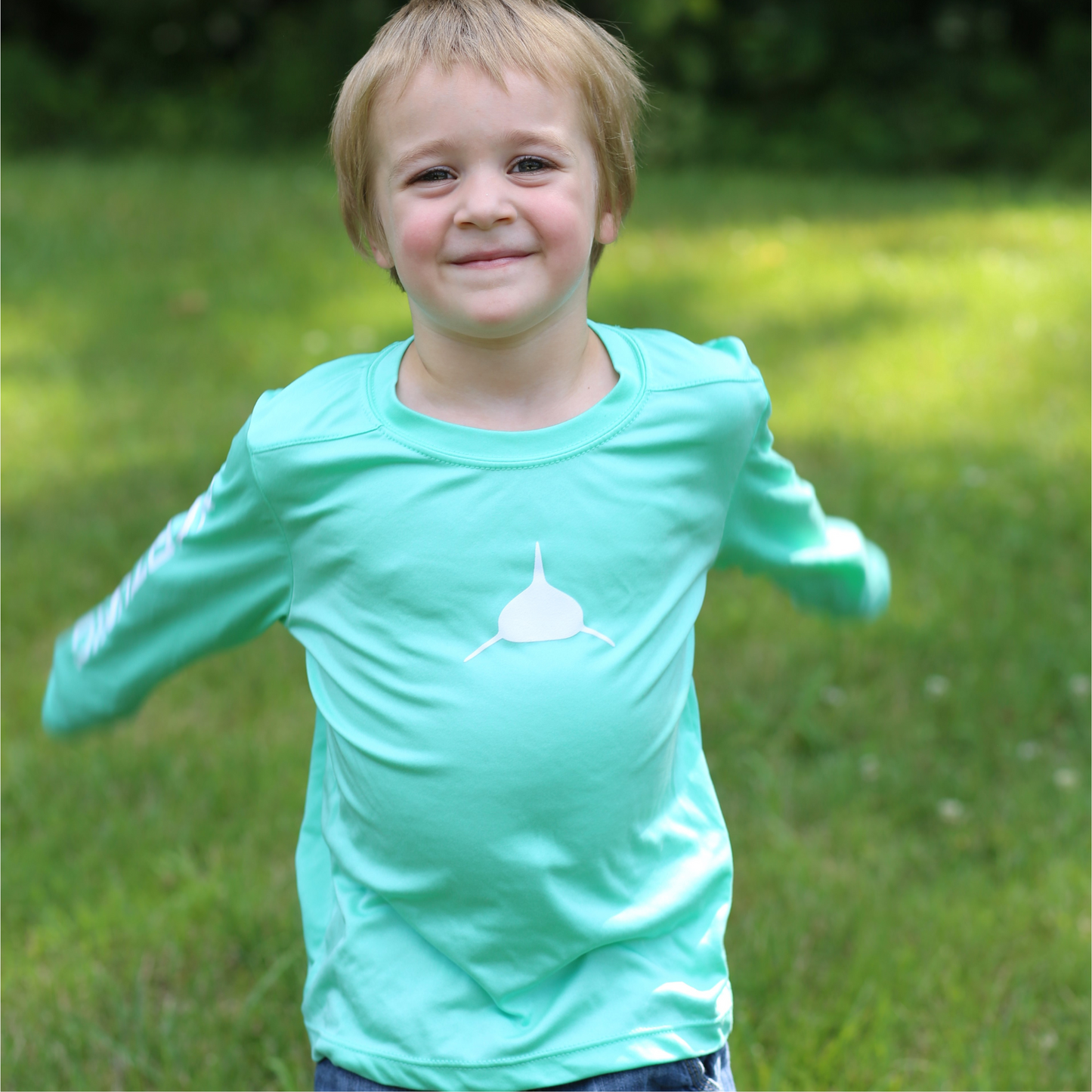 Youth Unisex Long Sleeve Tee UPF50