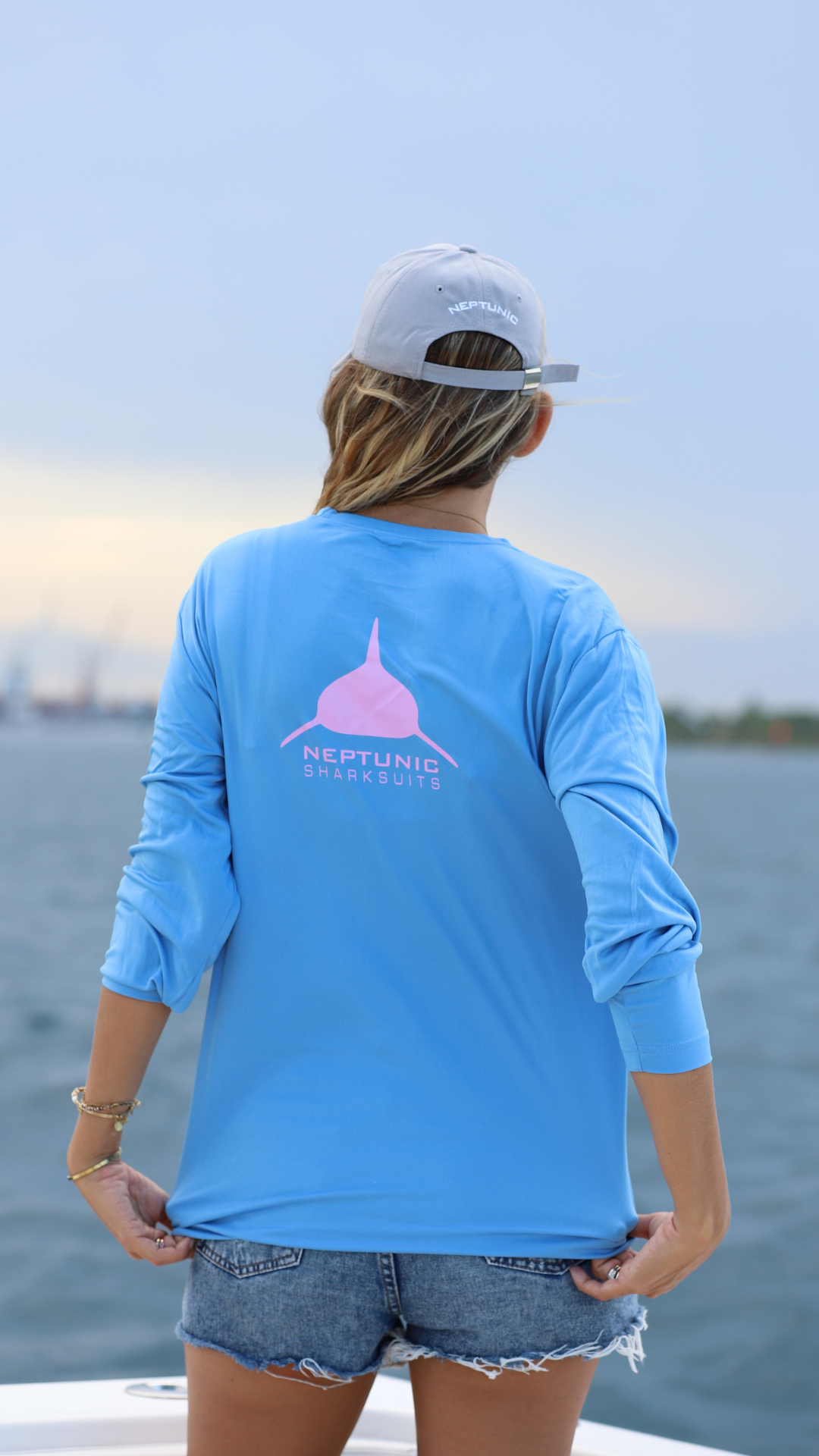 Neptunic Performance Long Sleeve- Light Blue