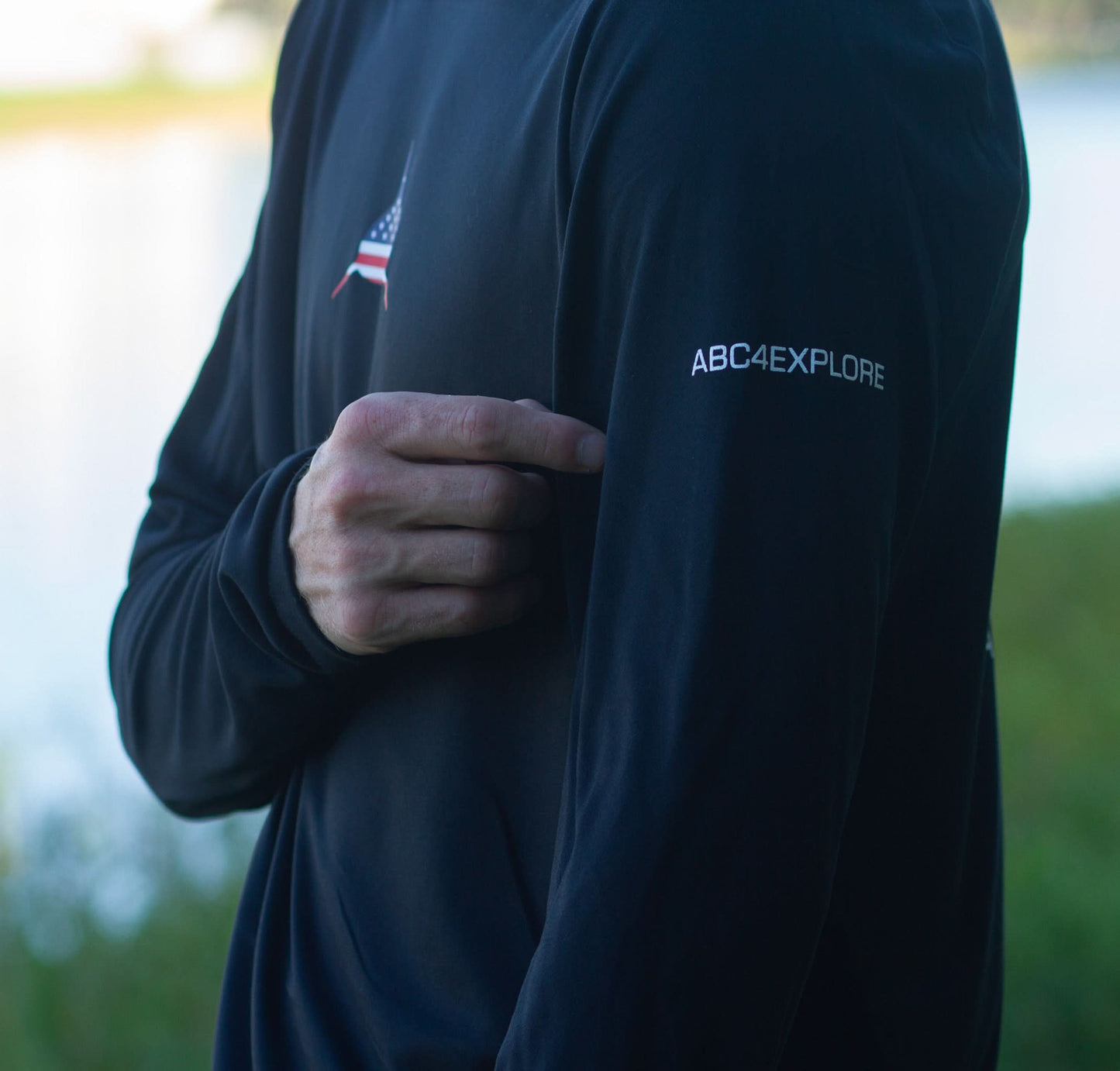 Andy Casagrande Black Sharks & Stripes SPF Tee