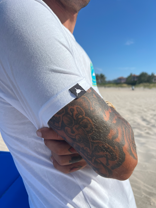 Neptunic White Manufacture Decal Tee