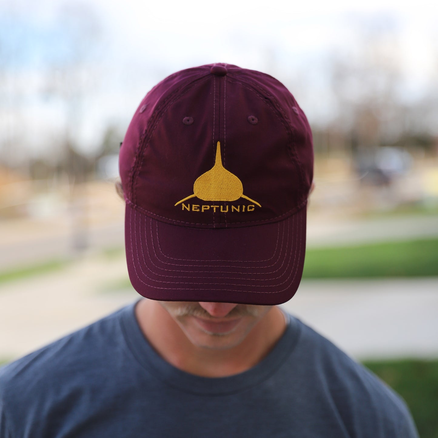 Neptunic University Cool Fit Hat - Burgundy/Gold