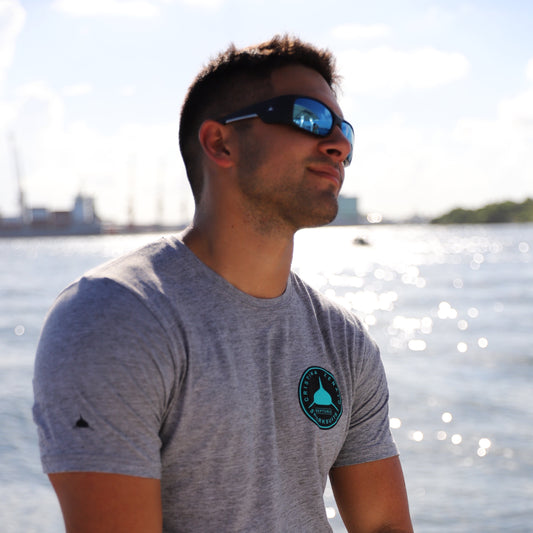 Blue Shark Polarized Sunglasses