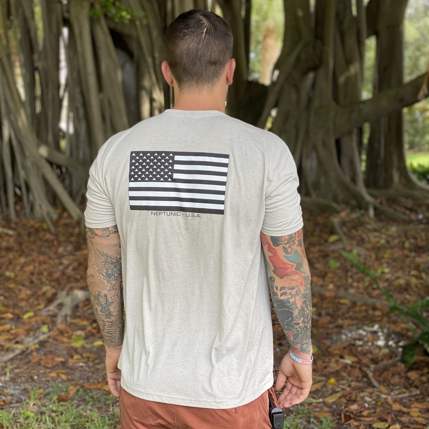 Men's Sharks & Stripes Tee