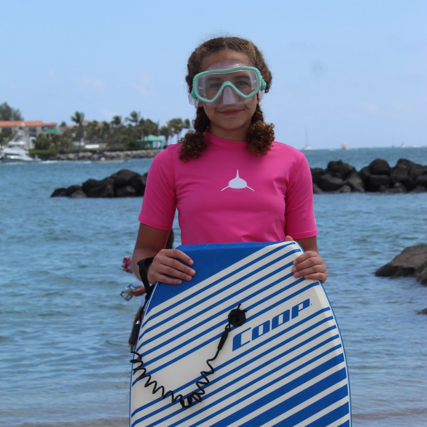 Youth Short Sleeve Lycra in Raspberry