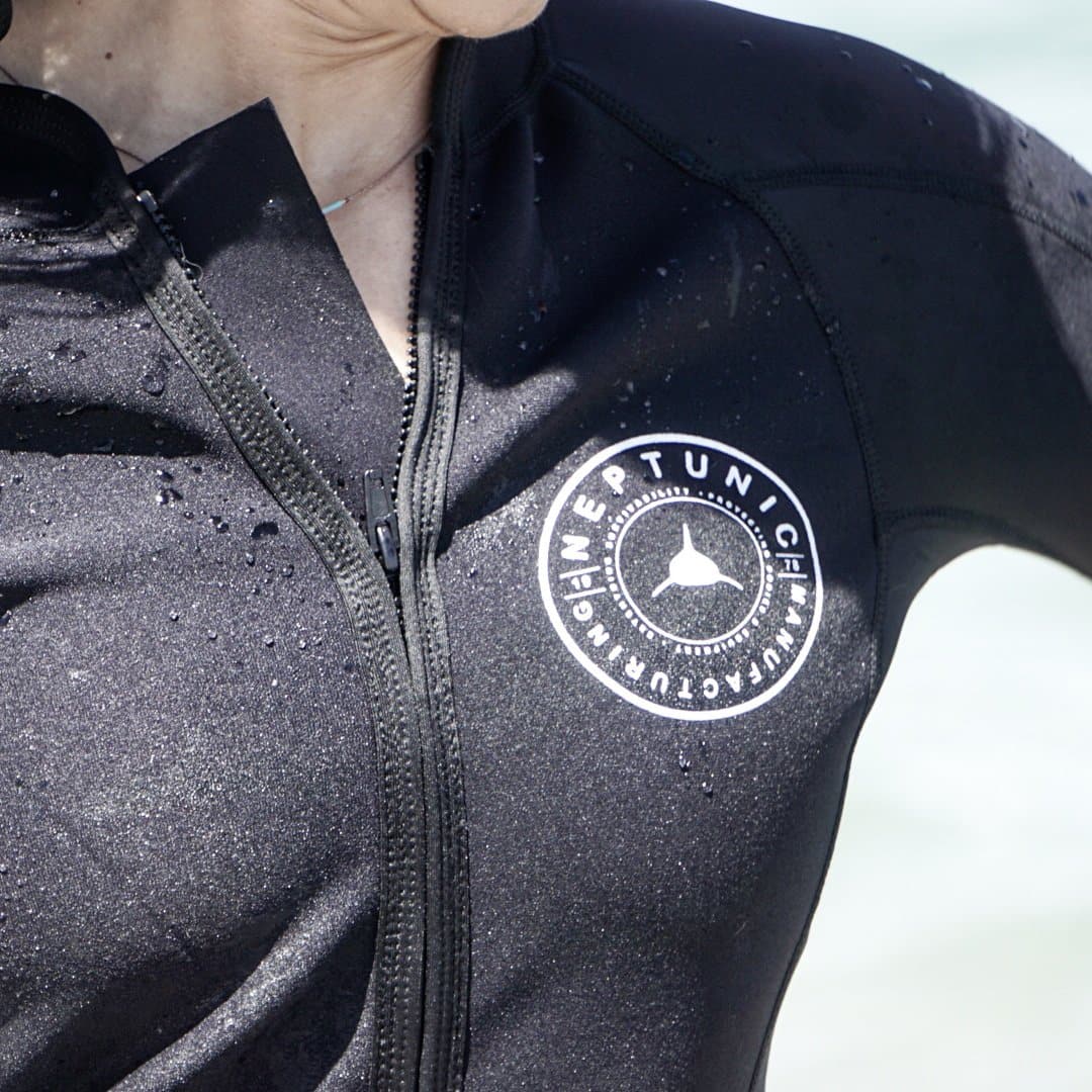 Unisex Zip Up Wetsuit Top