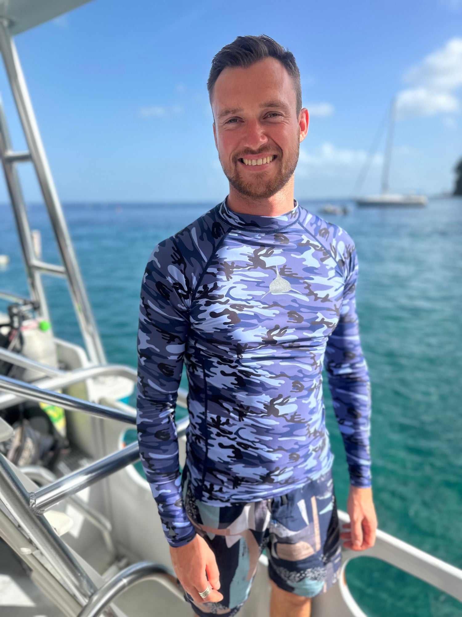 Men's Rash Guard & Swim Shirts