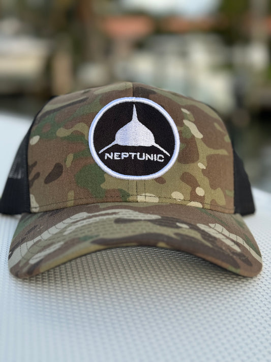 Neptunic Camo Patch Hat