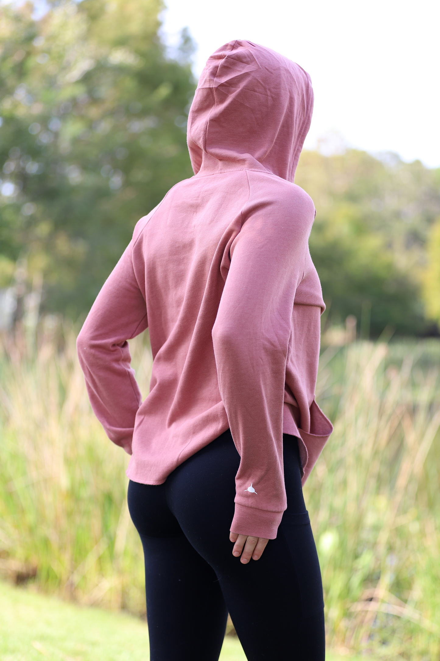 NEW!! Women's California Wave Wash Zip Hood