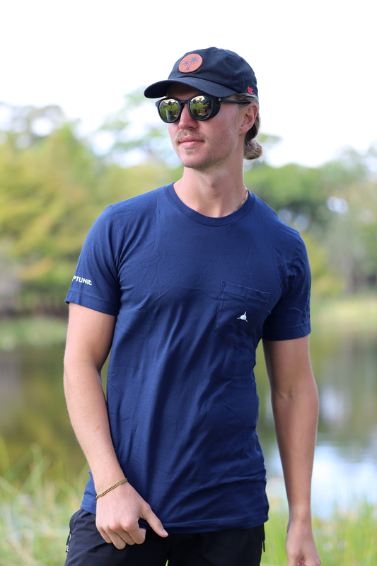 NEW!! Navy Blue Pocket Tee