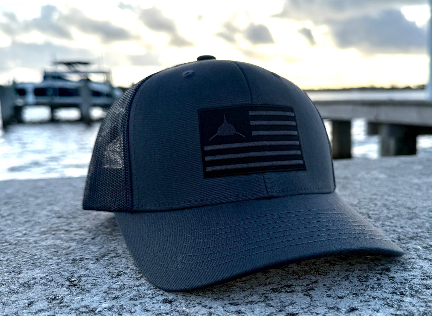 Andy Casagrande Gray/Black Freedom Hat