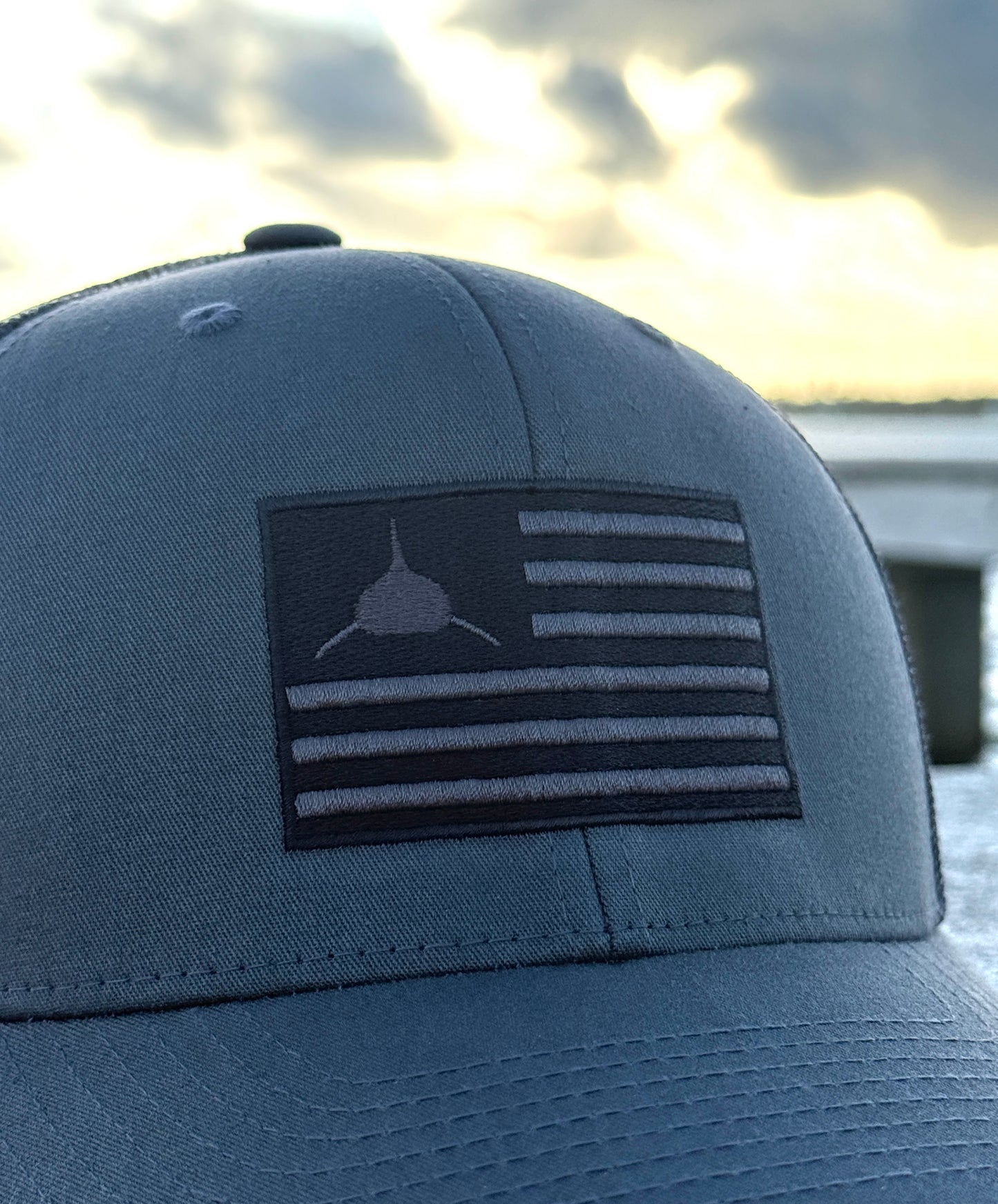 Andy Casagrande Gray/Black Freedom Hat