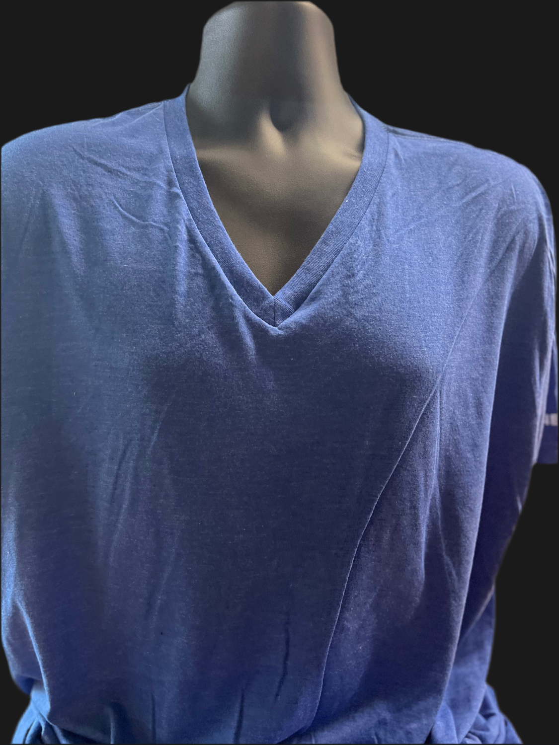 Overstock Mens Blue V Neck 2XL Only