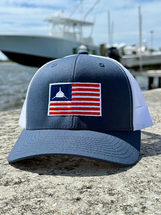 Sharks & Stripes Hat