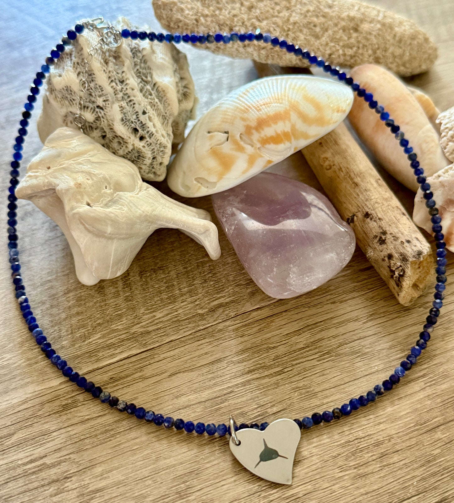 Neptunic’s Deep Blue Sodalite Necklace