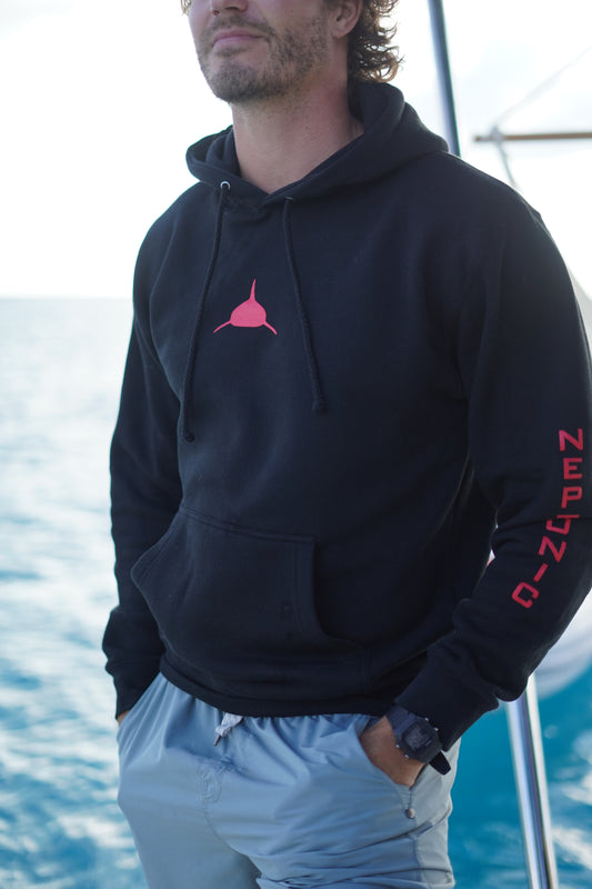 Neptunic Classic Pullover Hoodie Red/Black