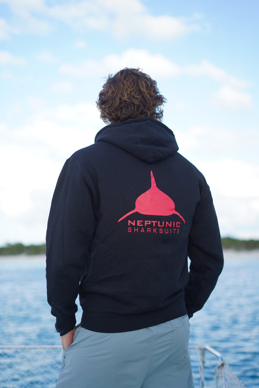 Neptunic Classic Pullover Hoodie Red/Black