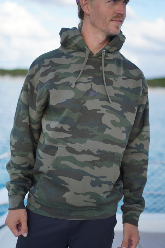 Mens Neptunic Freedom Camo Hoodie