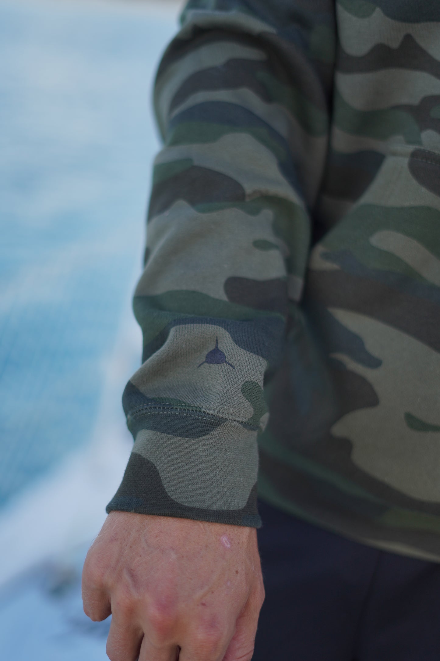 Mens Neptunic Freedom Camo Hoodie