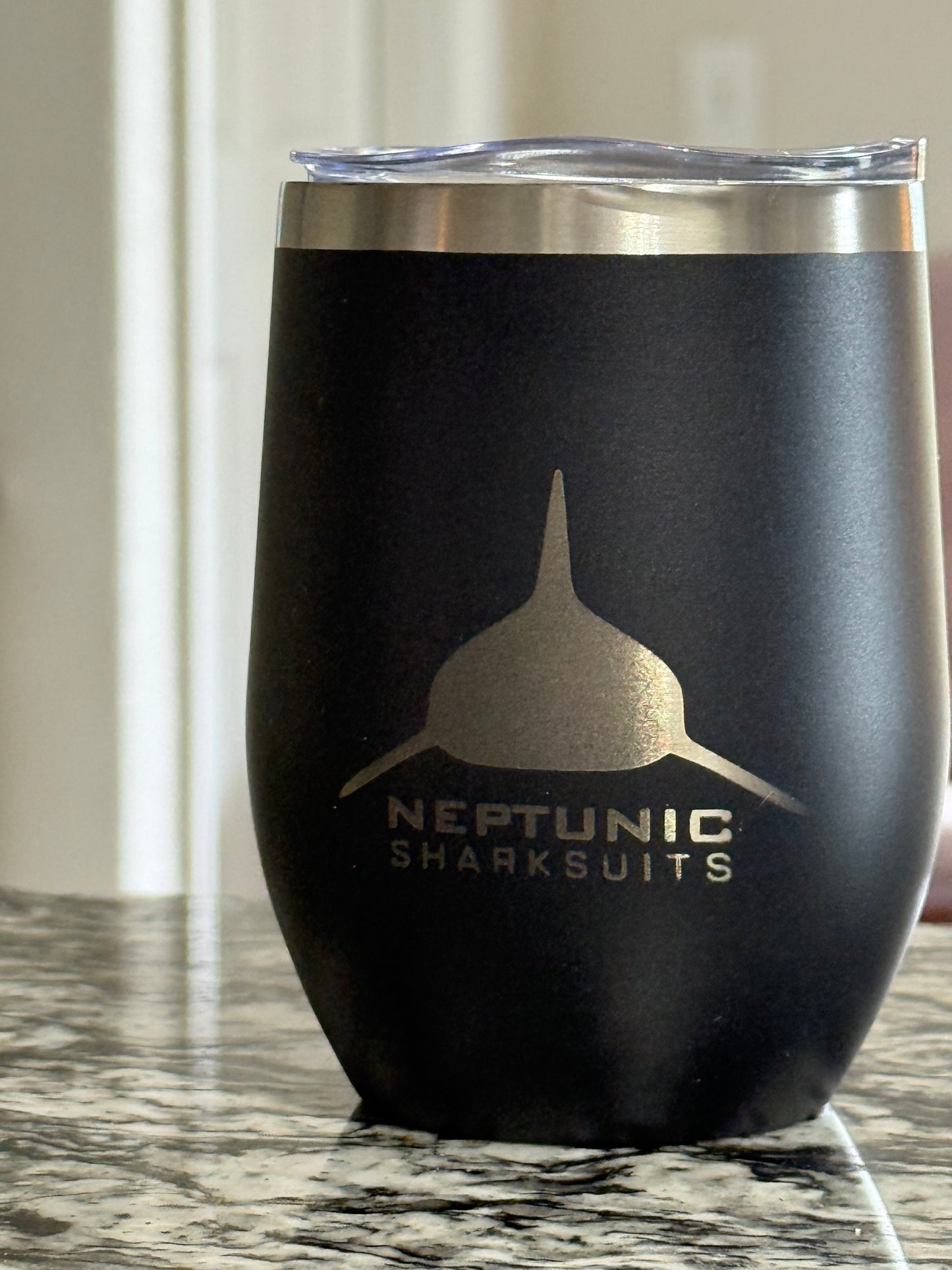 Neptunic® Insulated Tumbler – Shark Edition (12 oz)