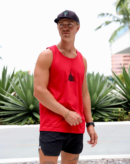 Men’s RED FADER Tank Top