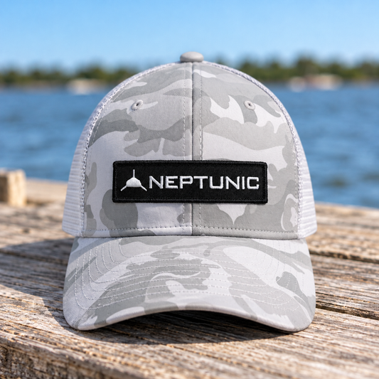 Neptunic Gray Camo Hat