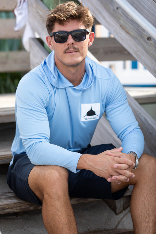 Neptunic Men’s Compass Hooded SPF Tee