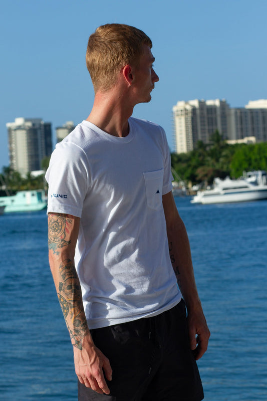 Neptunic White Pocket Tee