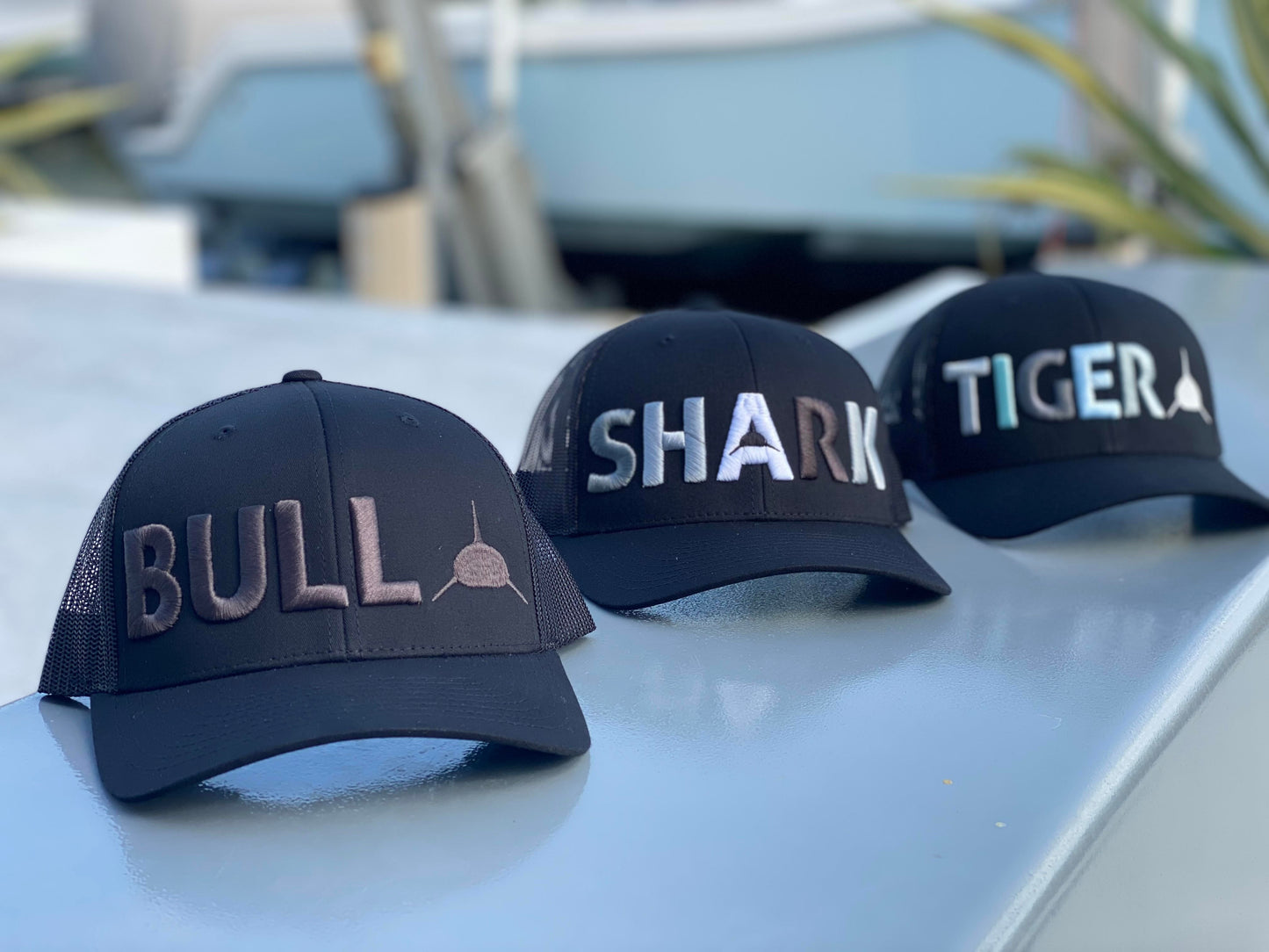 3d BULL Hat (Shark Week Limited Edition)