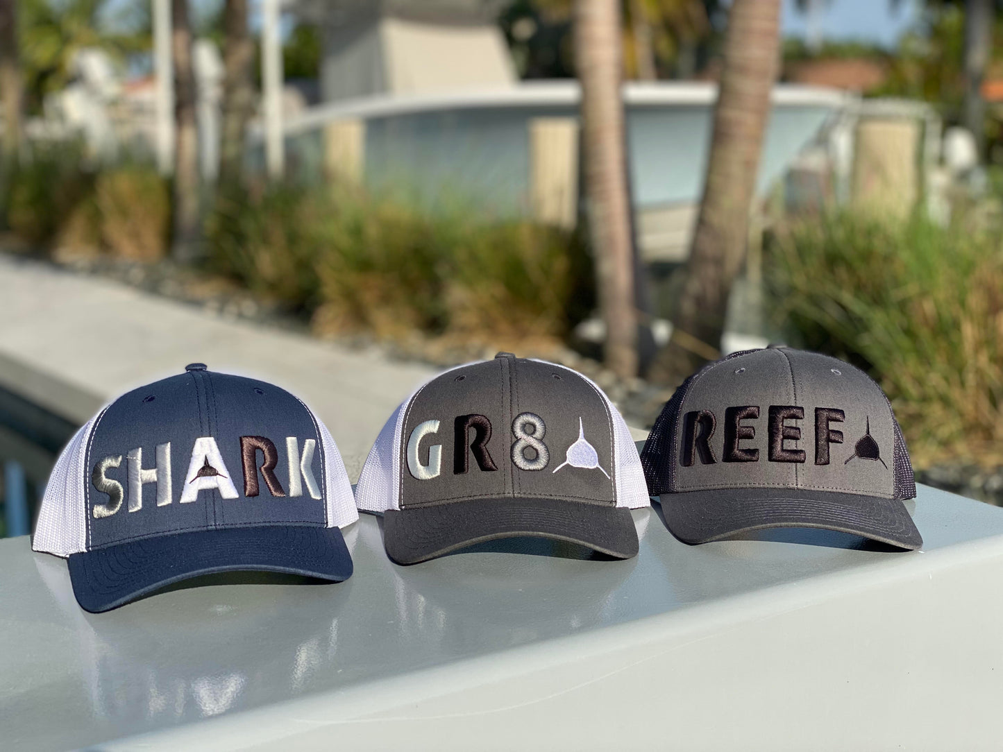 3d Gr8 White Hat (Shark Week Limited Edition)