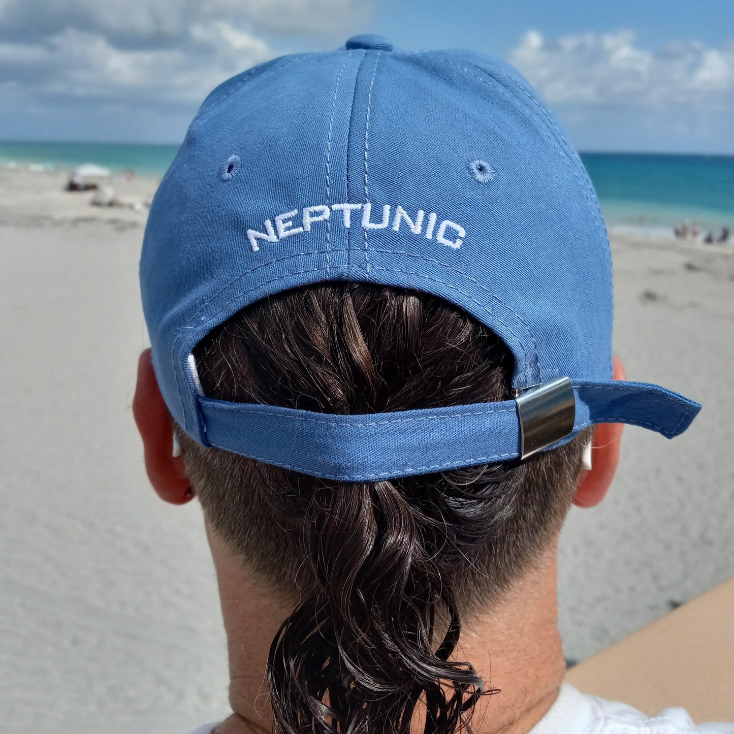Neptunic Buckle Cap in Sky Blue