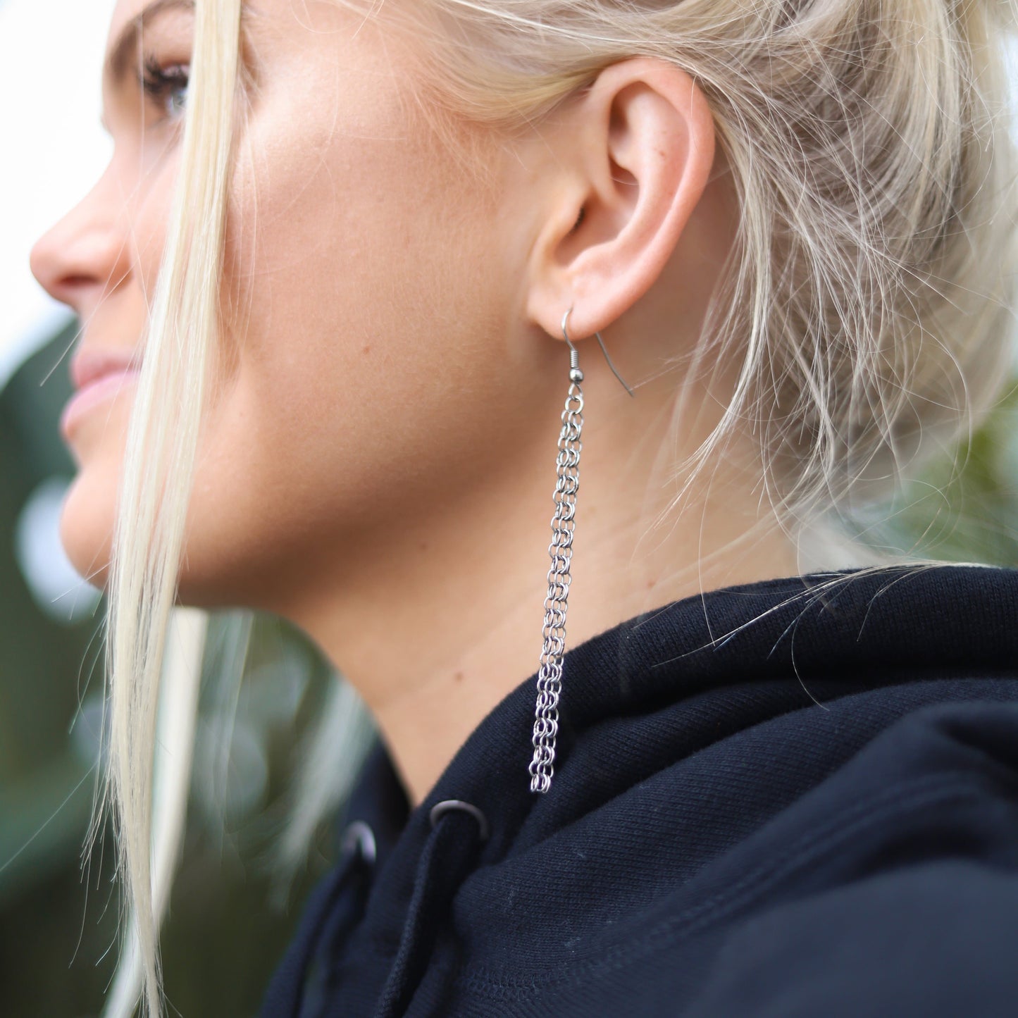 Chainmail Earrings - Deco Line