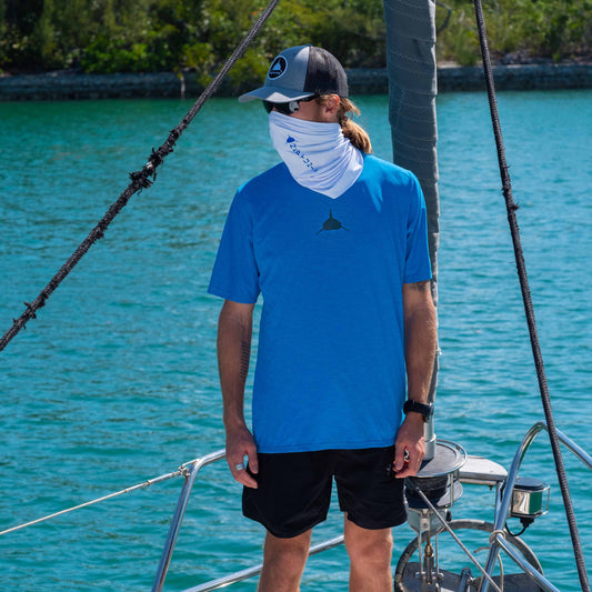 Neptunic Neck Gaiter White/Royal